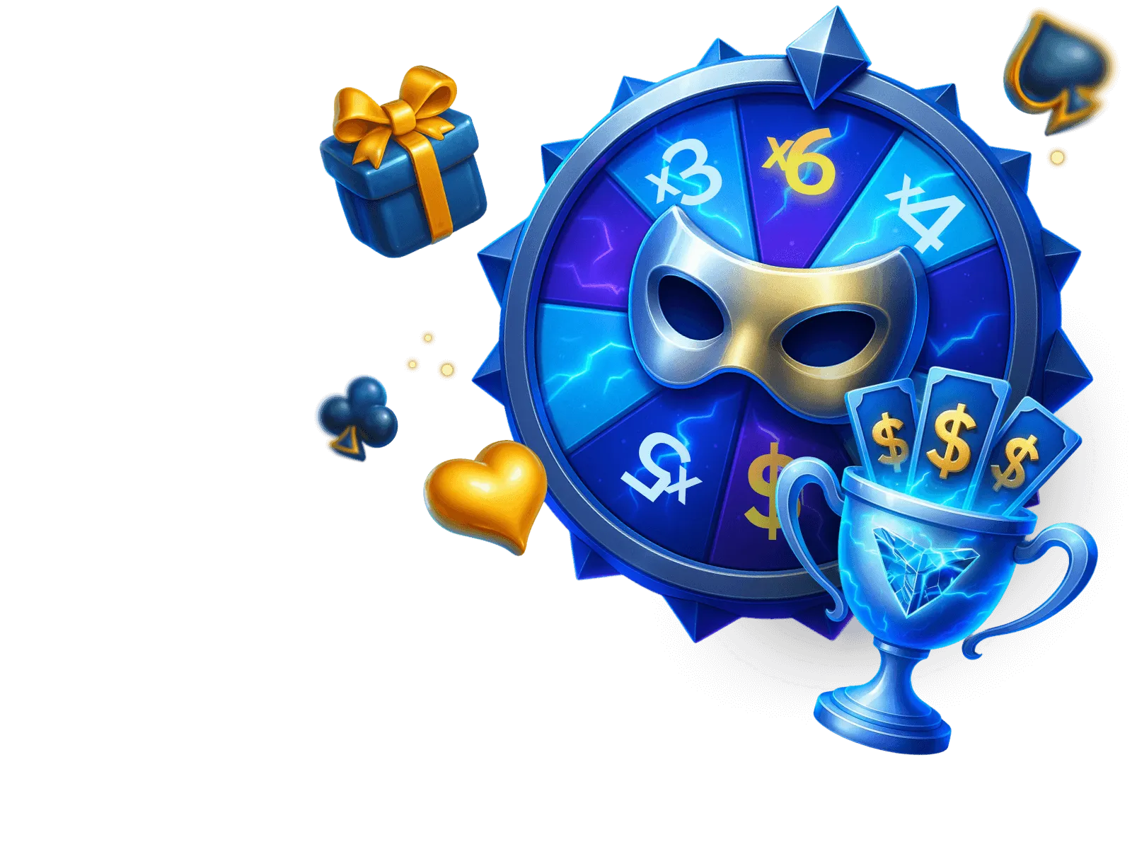 Magneticslots Fortune Wheel Bonusspiel auf dem Smartphone-Display